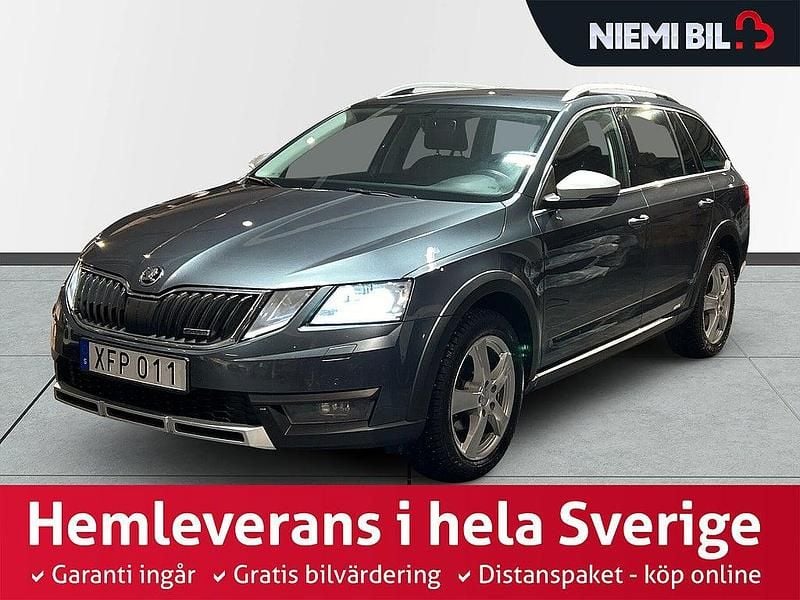 Grå Begagnad 2018 Skoda Octavia Scout Kombi | 229 000 kr (Lite dyr) - Bild 1/3