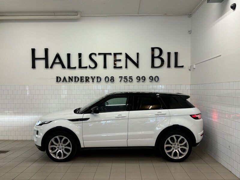 Vit Begagnad 2015 Land Rover Range Rover evoque SUV | 209 000 kr (Marknadspris) - Bild 1/4
