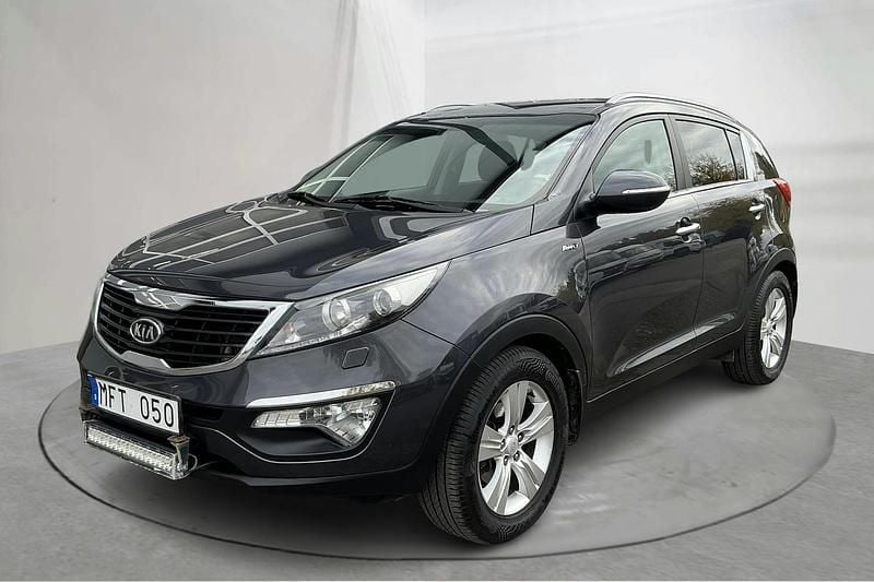 Mörkgrå Begagnad 2012 Kia Sportage SUV | 92 000 kr (Bra pris) - Bild 1/4
