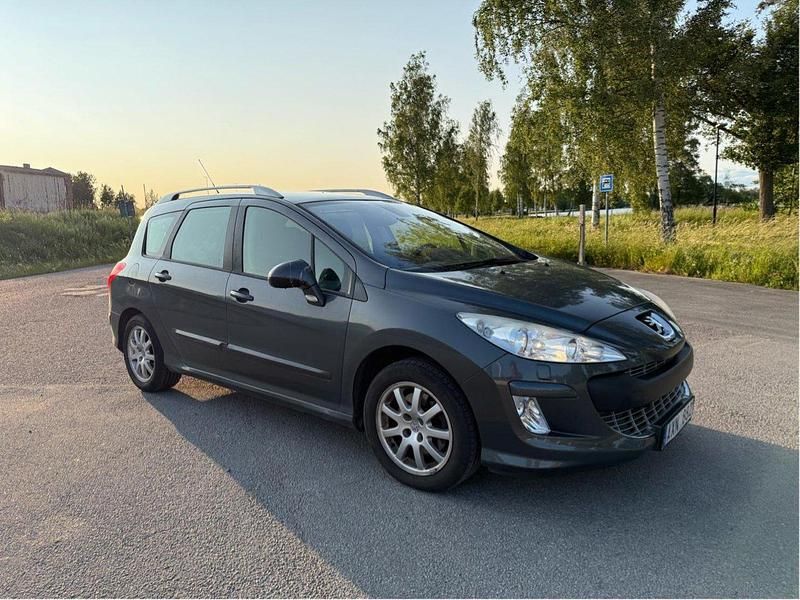 Grå Begagnad 2009 Peugeot 308 Kombi | 86 000 kr (Lite dyr) - Bild 1/4
