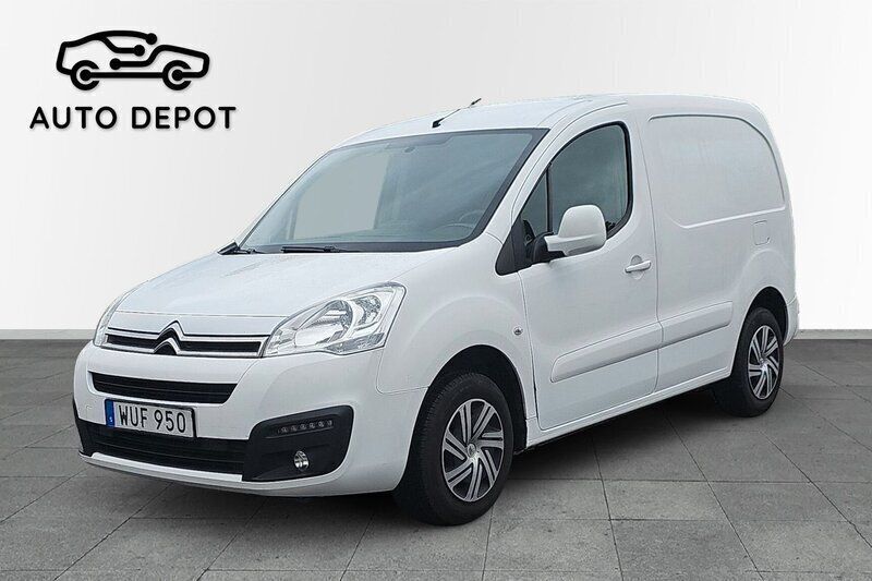 Vit Begagnad 2017 Citroën Berlingo Minibuss | 69 000 kr (Bra pris) - Bild 1/4