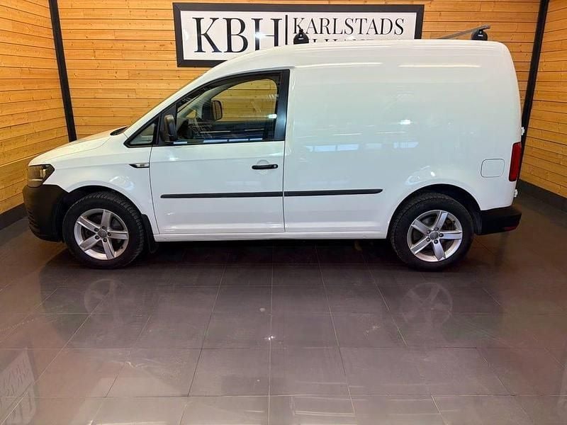 Begagnad VW Caddy 75 HK (55 kW) 2018 Vit Minibuss