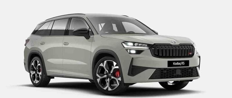 Grå Ny 2025 Skoda Kodiaq RS SUV | 589 000 kr - Bild 1/1