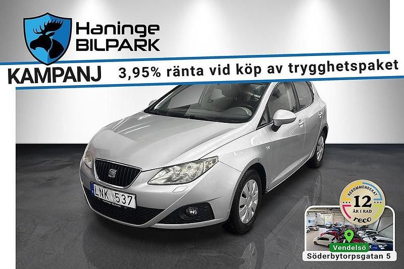 Silver Begagnad 2009 Seat Ibiza FR Halvkombi | 39 995 kr (Marknadspris) - Bild 1/2