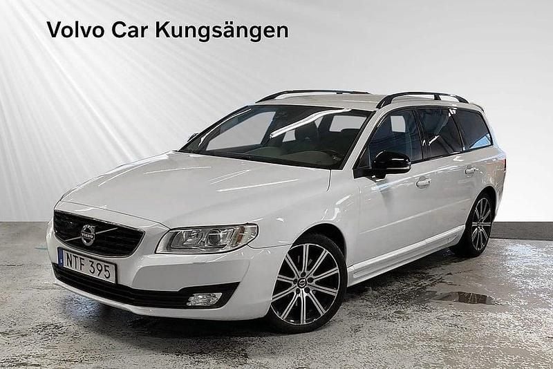 Vit Begagnad 2015 Volvo V70 Standard Kombi | 164 900 kr (Marknadspris) - Bild 1/3