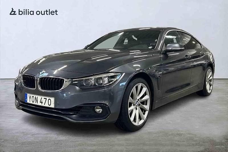 Grå Begagnad 2018 BMW 420 Gran Coupé Sportkupé | 229 900 kr - Bild 1/1