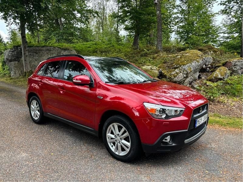 Röd Begagnad 2012 Mitsubishi ASX SUV | 56 800 kr (Bra pris) - Bild 1/4