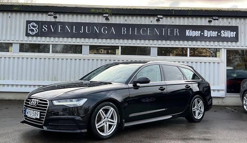 Svart Begagnad 2018 Audi A6 Kombi | 179 900 kr (Bra pris) - Bild 1/4