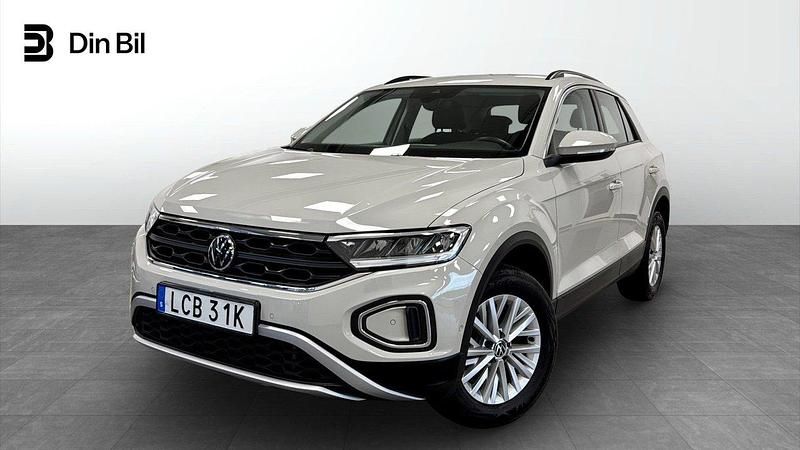 Grå Begagnad 2022 VW T-Roc Life SUV | 279 900 kr (Marknadspris) - Bild 1/4