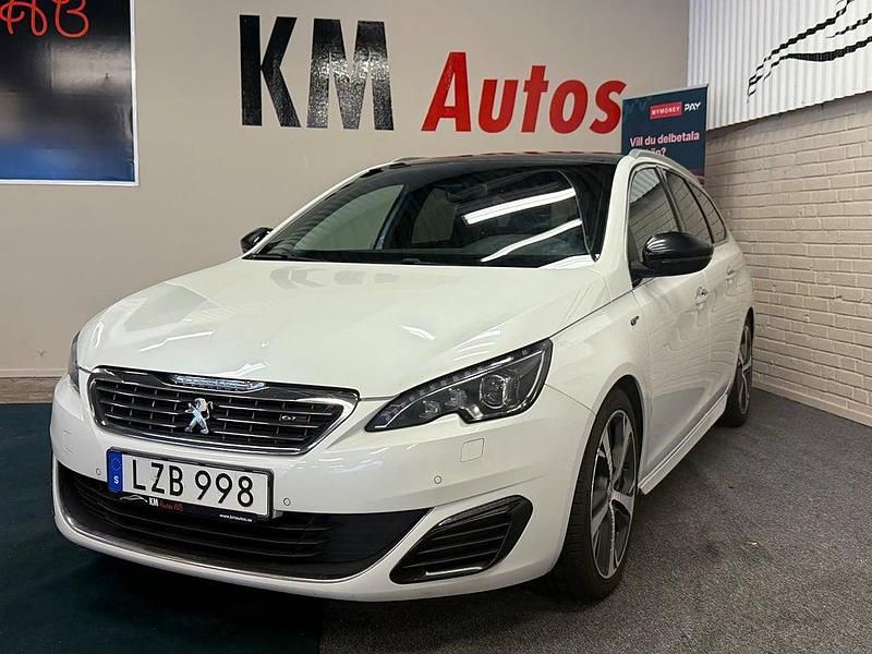 Vit Begagnad 2015 Peugeot 308 GT Kombi | 99 900 kr (Marknadspris) - Bild 1/4