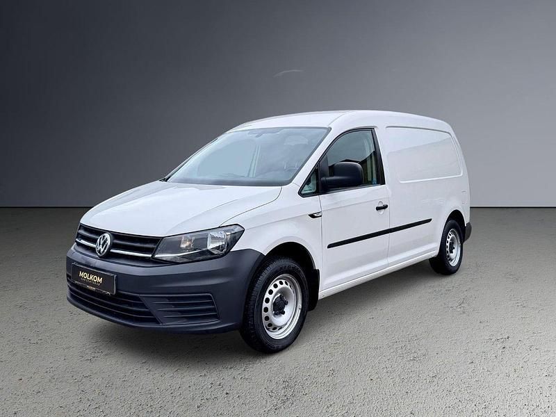 Vit Begagnad 2018 VW Caddy Maxi Comfortline Minibuss | 164 800 kr (Marknadspris) - Bild 1/4