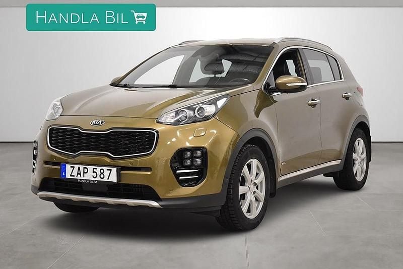 Grön Begagnad 2017 Kia Sportage GT-Line SUV | 199 700 kr (Bra pris) - Bild 1/4