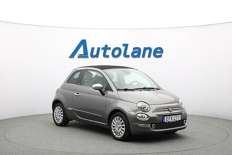 Begagnad Fiat 500C Lounge 71 HK (52 kW) 2022 Grå Cab