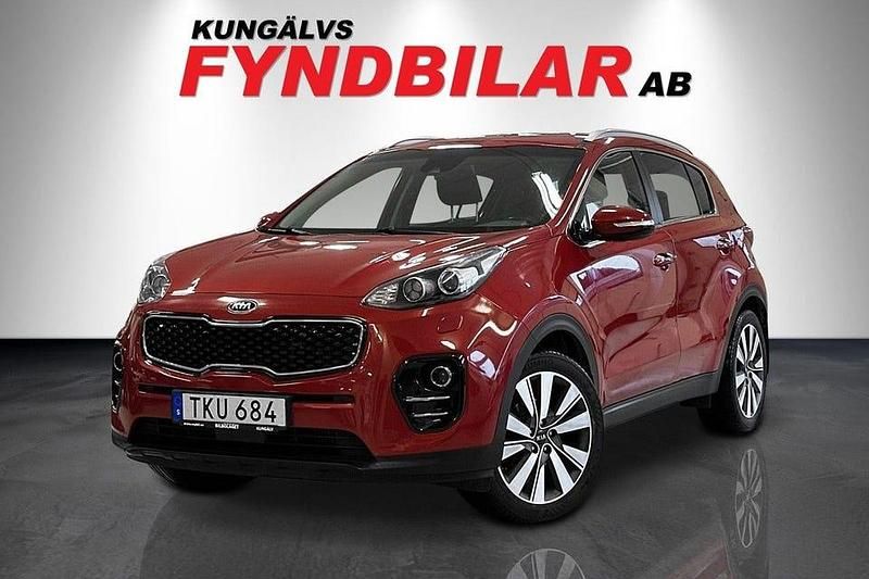 Röd Begagnad 2016 Kia Sportage SUV | 144 900 kr (Marknadspris) - Bild 1/4