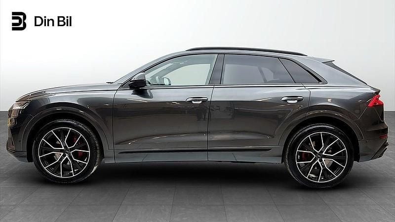 Begagnad Audi Q8 S-Line 286 HK (210 kW) 2020 Grå SUV