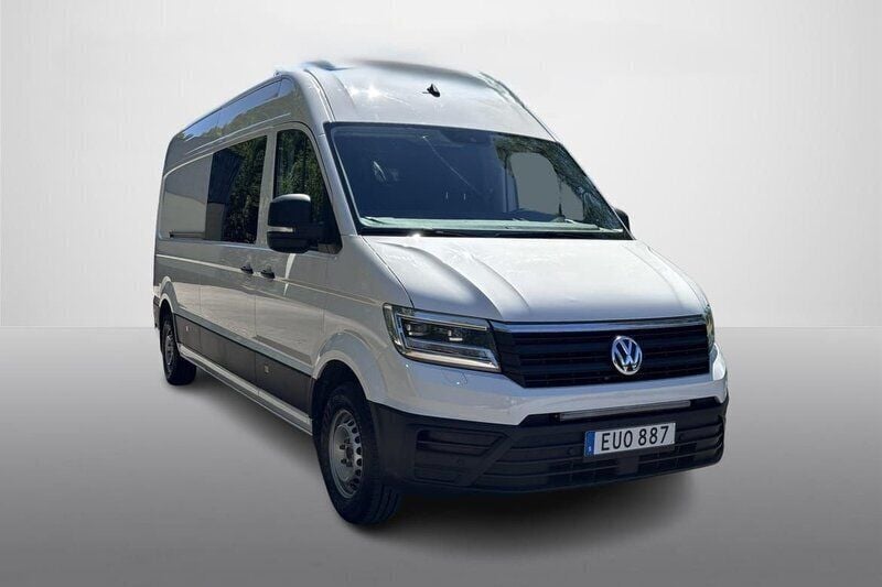 Vit Begagnad 2023 VW Crafter Van | 569 500 kr - Bild 1/4