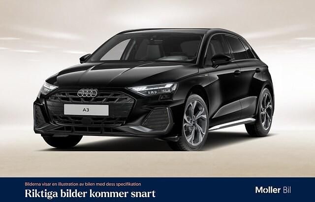 Mytsvart metallic Begagnad 2024 Audi A3 S-Line | 314 900 kr (Dyr) - Bild 1/4