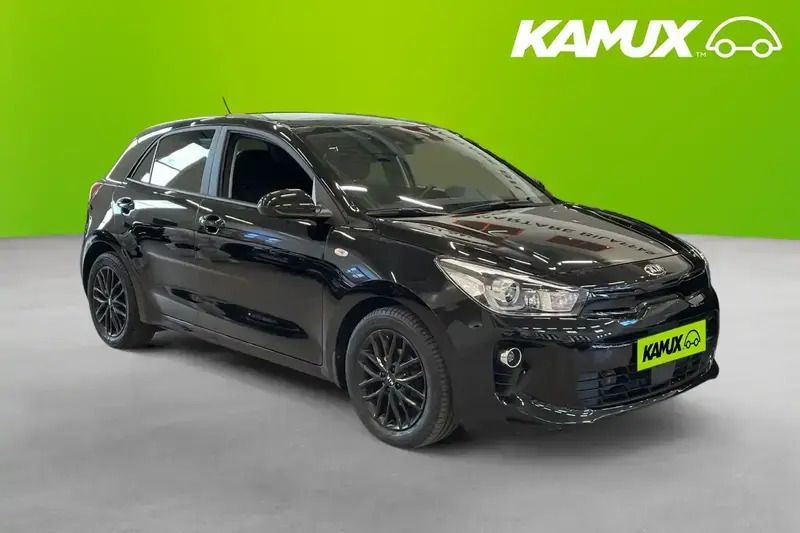 Svart Begagnad 2019 Kia Rio Halvkombi | 144 900 kr (Marknadspris) - Bild 1/4