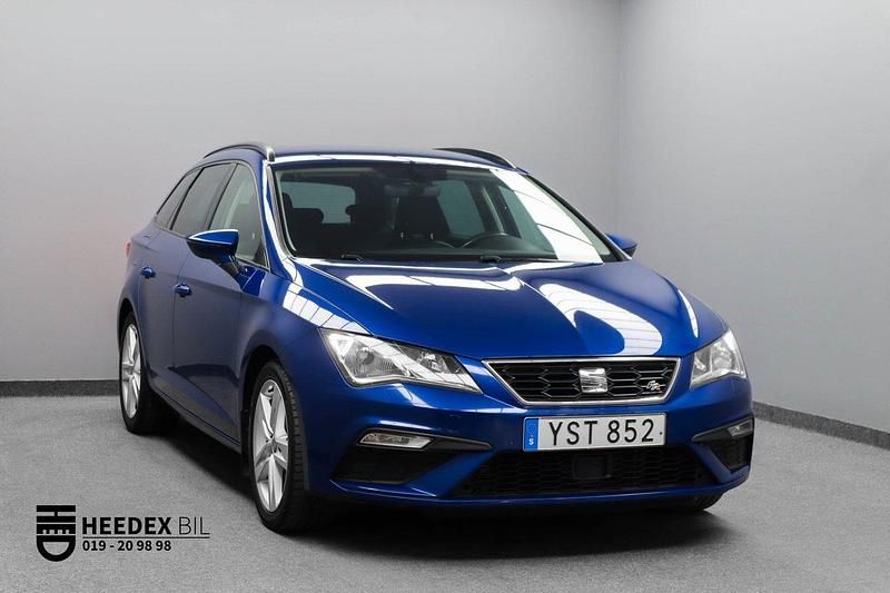 Blå Begagnad 2018 Seat Leon ST Beats Kombi | 139 900 kr - Bild 1/4