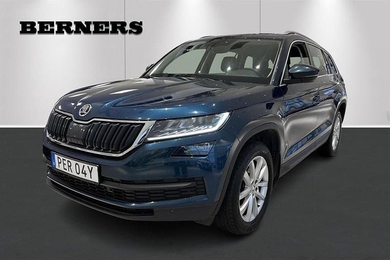 Blå Begagnad 2020 Skoda Kodiaq Style SUV | 259 900 kr (Bra pris) - Bild 1/4