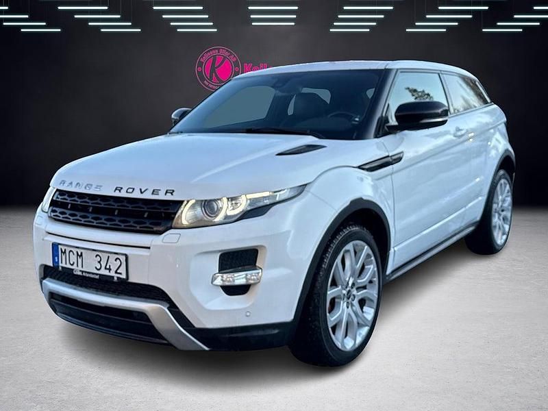 Begagnad Land Rover Range Rover evoque 241 HK (177 kW) 2011 Vit Sportkupé