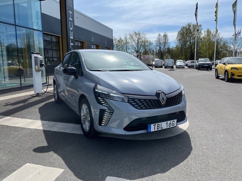 Grå Ny 2025 Renault Clio V Evolution Halvkombi | 309 900 kr - Bild 1/3