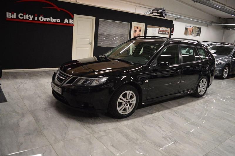 Svart Begagnad 2008 Saab 9-3 Kombi | 67 990 kr (Lite dyr) - Bild 1/4