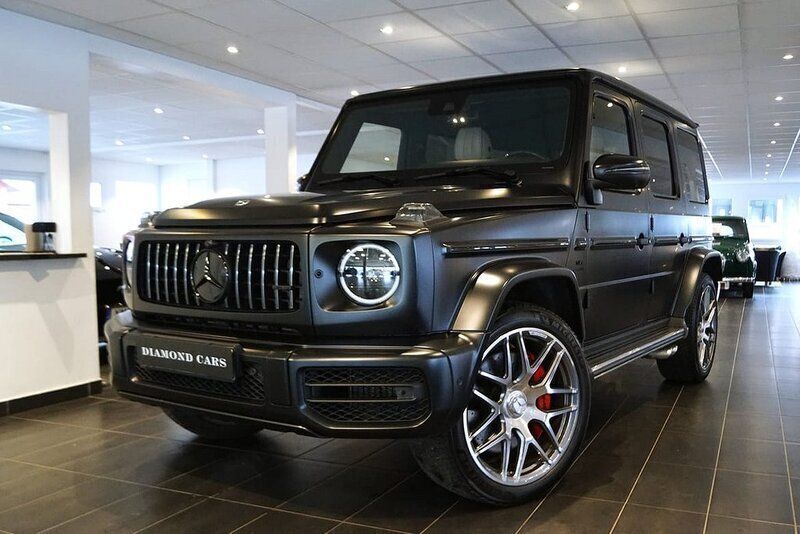 Svart Begagnad 2023 Mercedes G63 AMG AMG SUV | 1 899 000 kr (Marknadspris) - Bild 1/4