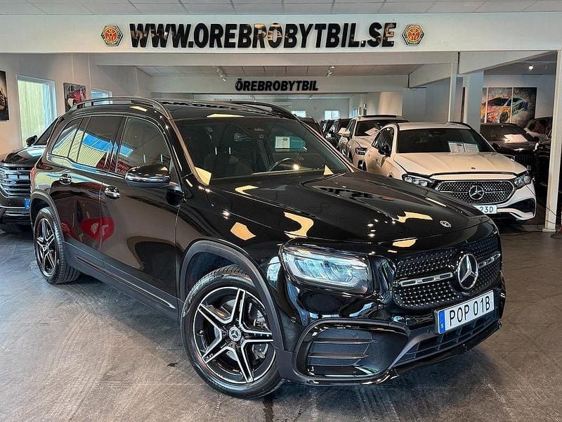 Svart Begagnad 2024 Mercedes GLB250 AMG SUV | 429 900 kr - Bild 1/4