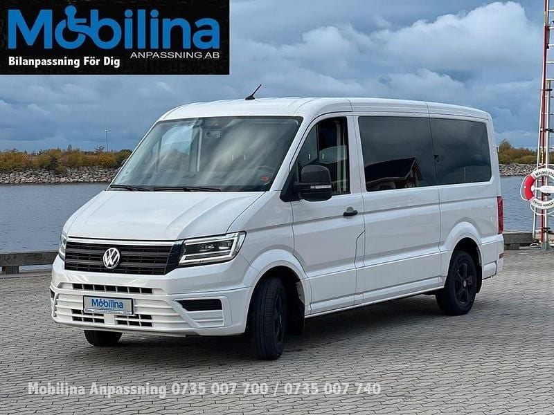 Vit Begagnad 2022 VW Crafter Van | 499 000 kr (Marknadspris) - Bild 1/4