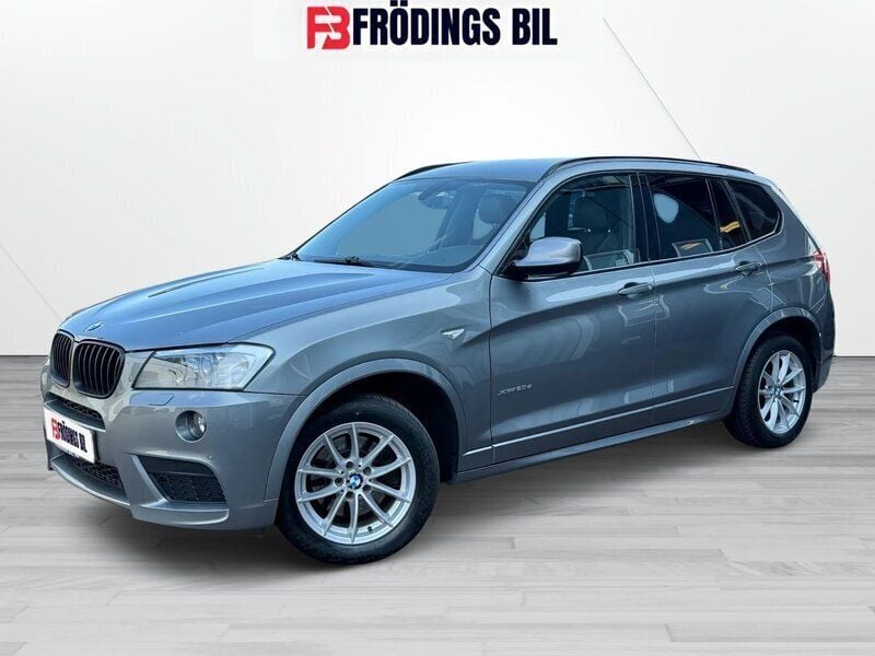 Grå Begagnad 2013 BMW X3 M Sport SUV | 154 900 kr (Lite dyr) - Bild 1/4