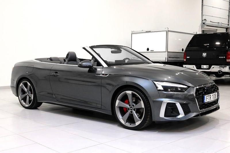 Begagnad Audi A5 S-Line 190 HK (139 kW) 2020 Grå metallic Sportkupé