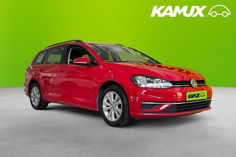 Röd Begagnad 2018 VW Golf VII Kombi | 174 800 kr (Marknadspris) - Bild 1/4