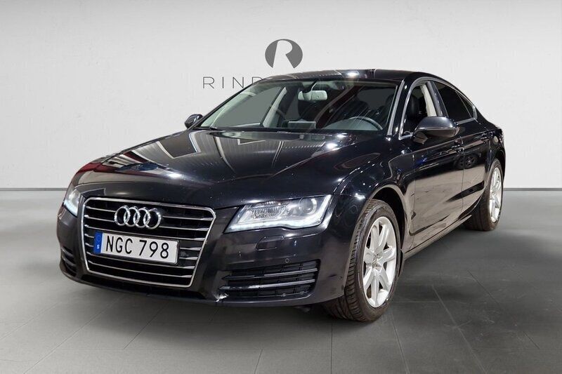 Svart Begagnad 2012 Audi A7 Sportback Halvkombi | 119 900 kr - Bild 1/3