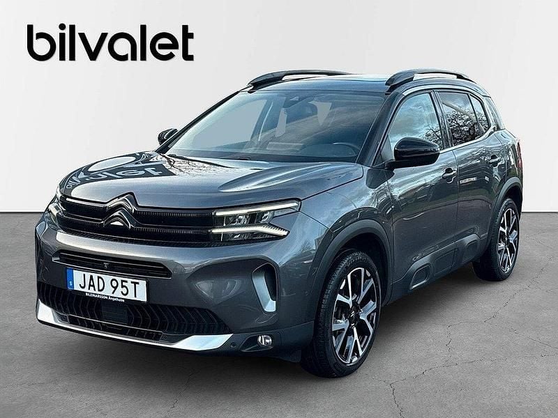 Grå Begagnad 2022 Citroën C5 Aircross Shine SUV | 214 900 kr (Superpris) - Bild 1/4