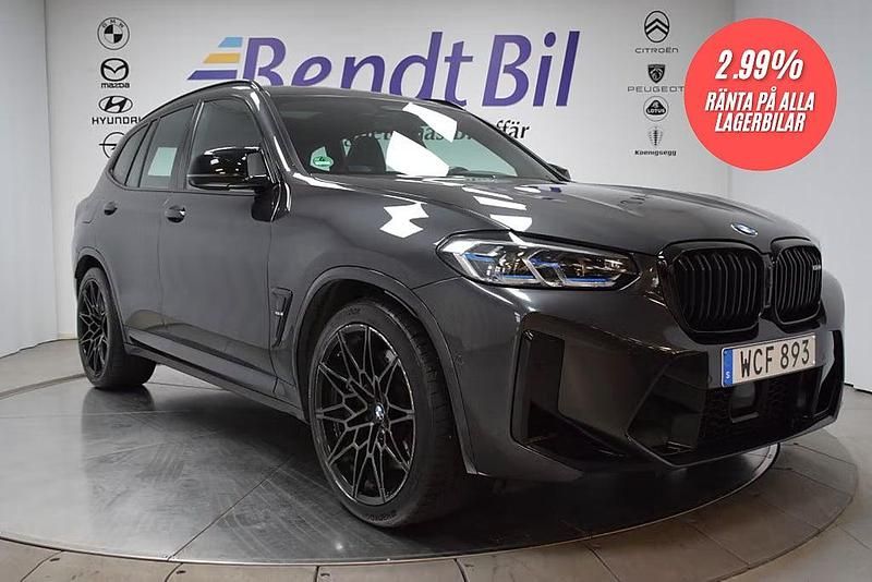 Begagnad BMW X3 M Competition Edition 510 HK (375 kW) 2022 Grå SUV