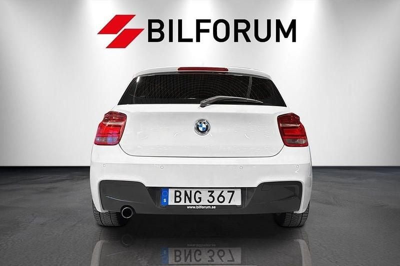 Begagnad BMW 116 M Sport 136 HK (100 kW) 2014 Vit Halvkombi