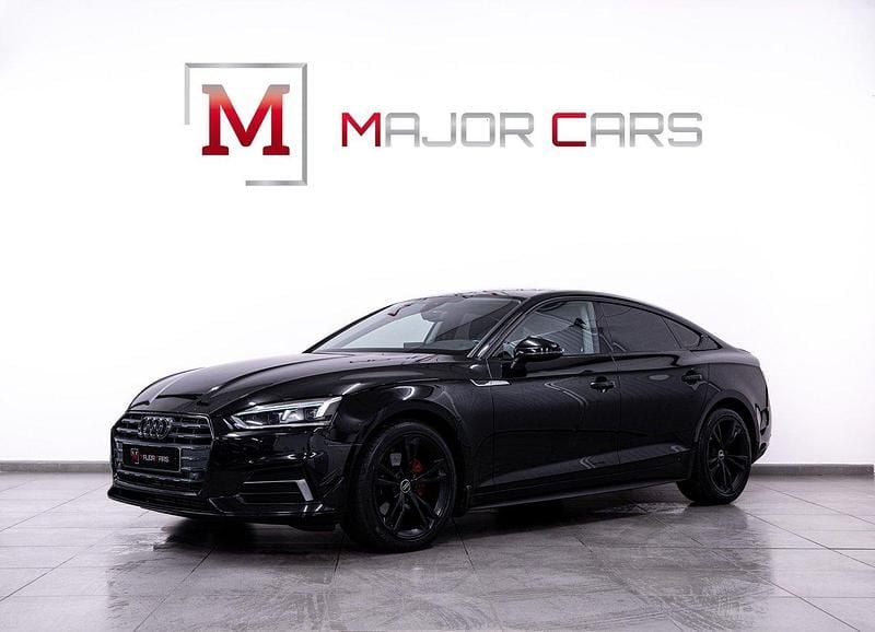 Svart Begagnad 2017 Audi A5 Sportback Halvkombi | 239 900 kr (Marknadspris) - Bild 1/4