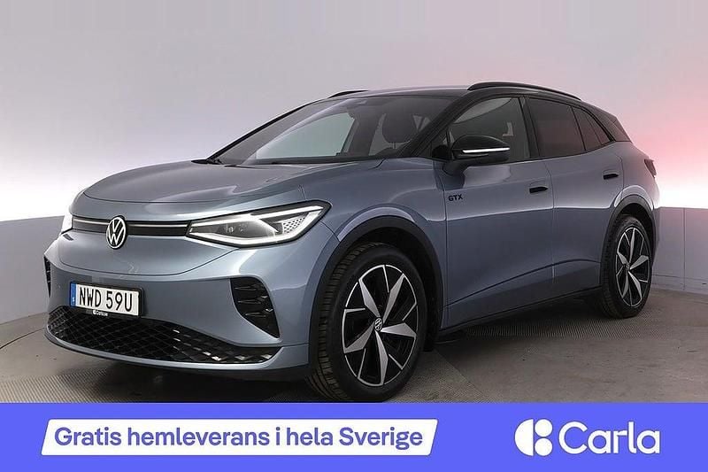 Ljusblå (blå) Begagnad 2022 VW ID.4 GTX SUV | 333 900 kr (Superpris) - Bild 1/4