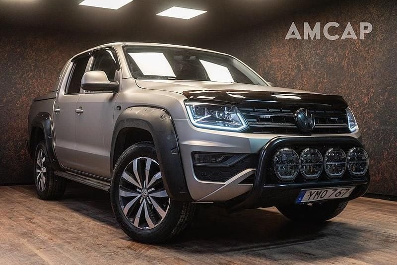 Vit Begagnad 2018 VW Amarok Pickup | 399 500 kr - Bild 1/4