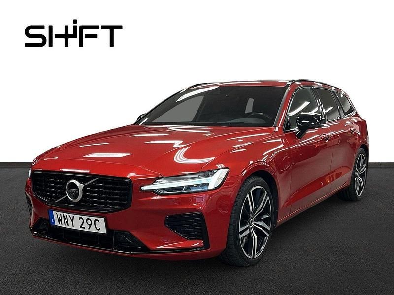 Röd Begagnad 2020 Volvo V60 R-Design Kombi | 359 900 kr (Marknadspris) - Bild 1/4