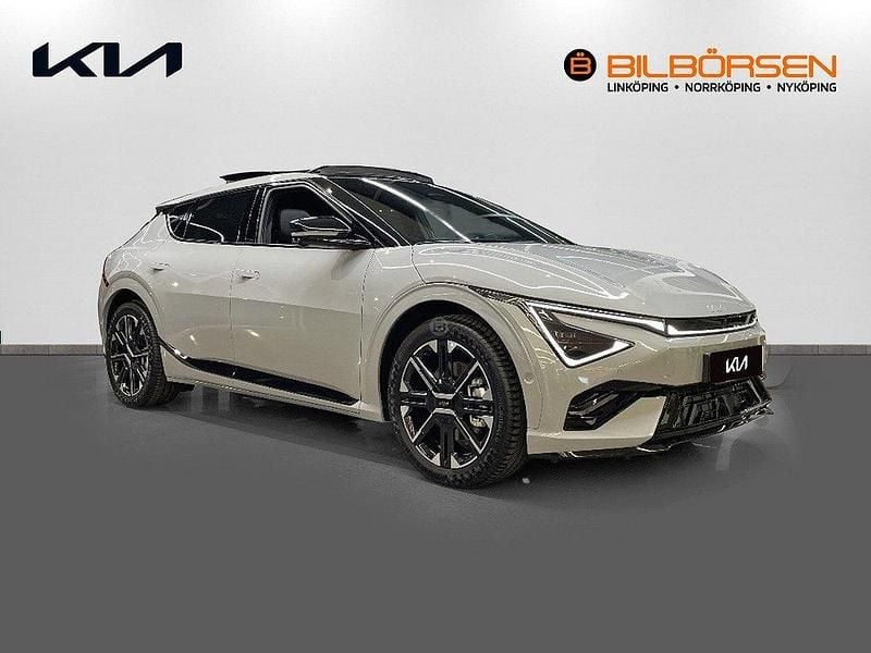 Begagnad Kia EV6 GT-Line 239 kW (325 HK) 2024 Grå SUV