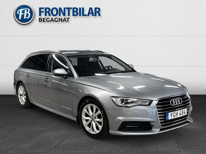 Grå Begagnad 2016 Audi A6 Sport Kombi | 249 900 kr (Dyr) - Bild 1/3