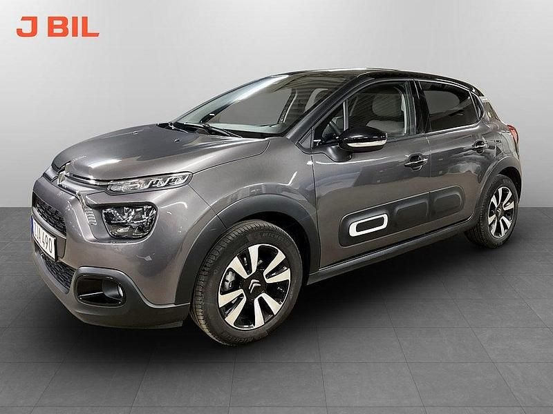 Grå Begagnad 2024 Citroën C3 Shine Halvkombi | 179 900 kr (Marknadspris) - Bild 1/3