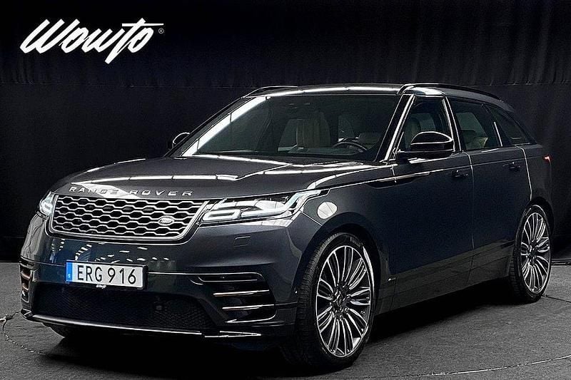 Grå Begagnad 2018 Land Rover Range Rover Velar R-Dynamic SUV | 409 800 kr - Bild 1/3