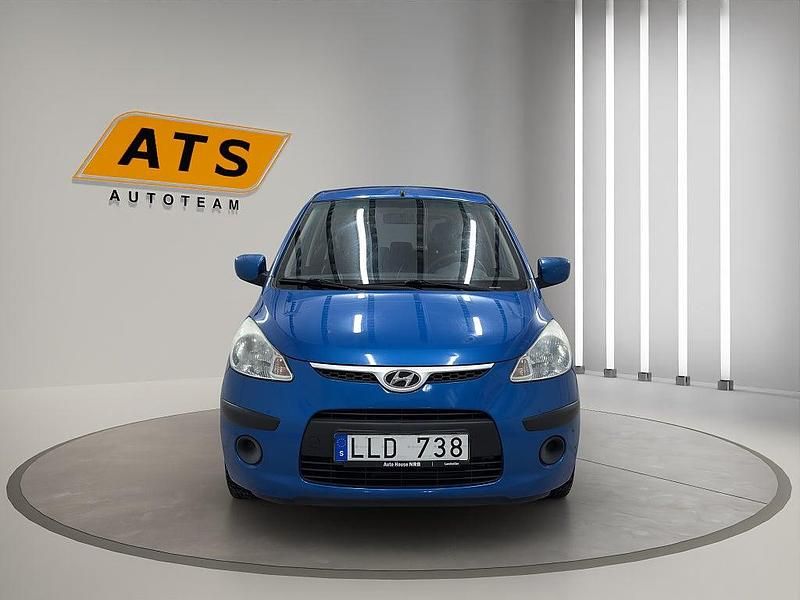 Begagnad Hyundai i10 67 HK (49 kW) 2008 Blå Halvkombi