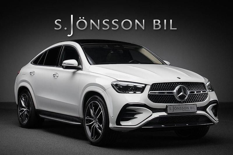 Vit Begagnad 2024 Mercedes GLE350 AMG Line Premium Sportkupé | 1 069 000 kr - Bild 1/4