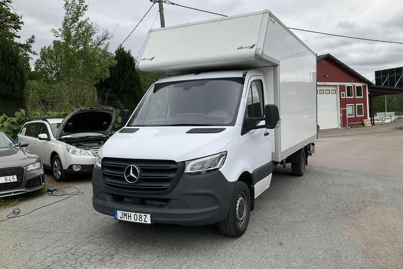 Vit Begagnad 2022 Mercedes Sprinter Van | 300 000 kr - Bild 1/4
