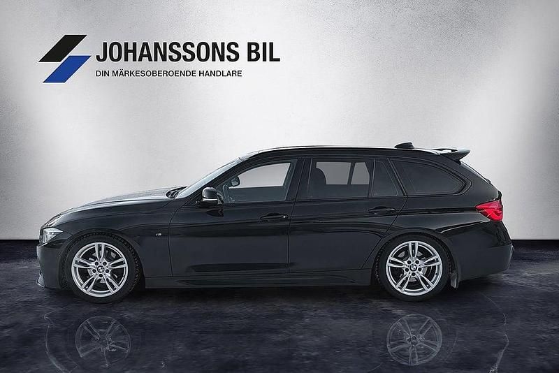 Begagnad BMW 320 M Sport 190 HK (139 kW) 2018 Svart Kombi