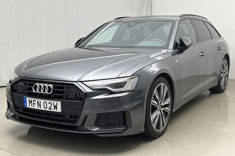 Grå Begagnad 2021 Audi A6 S-Line Kombi | 349 000 kr (Superpris) - Bild 1/4